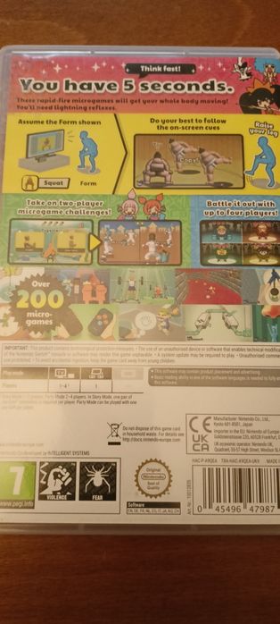 Wario Ware Move  It! Nintendo