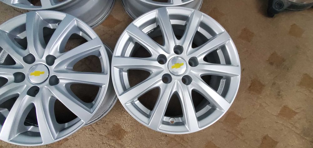 Диски 5 105 R15 Chevrolet Aveo, Cruze, Sonic, 6J, ET 37, ЦО 56,6