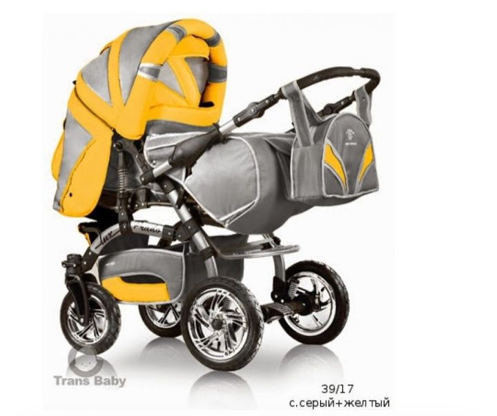 Коляска дитяча трансформер Trans Baby Prado Lux 39/17.