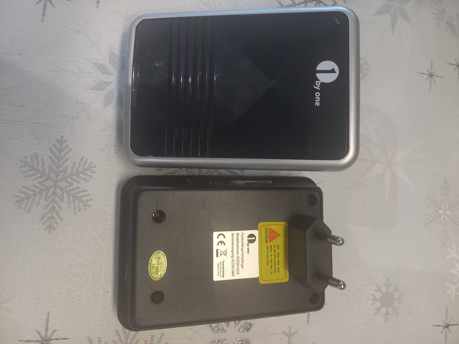 Dzwonek bezprzewodowy do drzwi - 2xodbiornik z melodyjkami 1by one