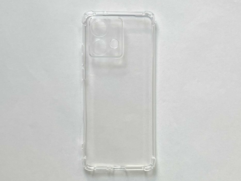 Motorola Edge 40 Neo чохол прозорий силіконовий AirBag захисний чехол
