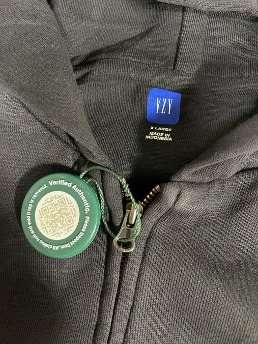 Yeezy x Gap Balenciaga Unreleased Zip Sweatshirt Hoodie