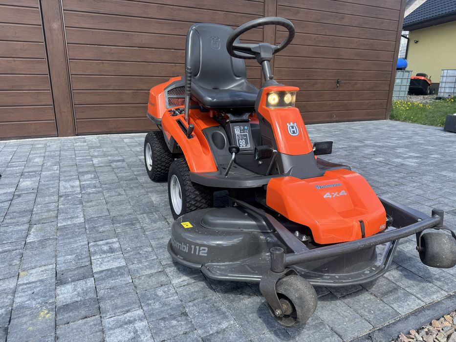 Traktorek kosiarka HUSQVARNA 16KM 4x4 V2, kawasaki,95mth!,gwarancja!
