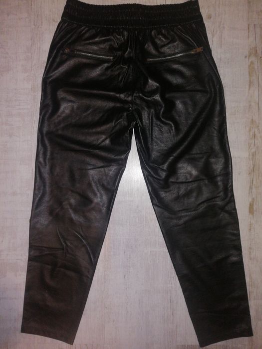 Spodnie skórzane
