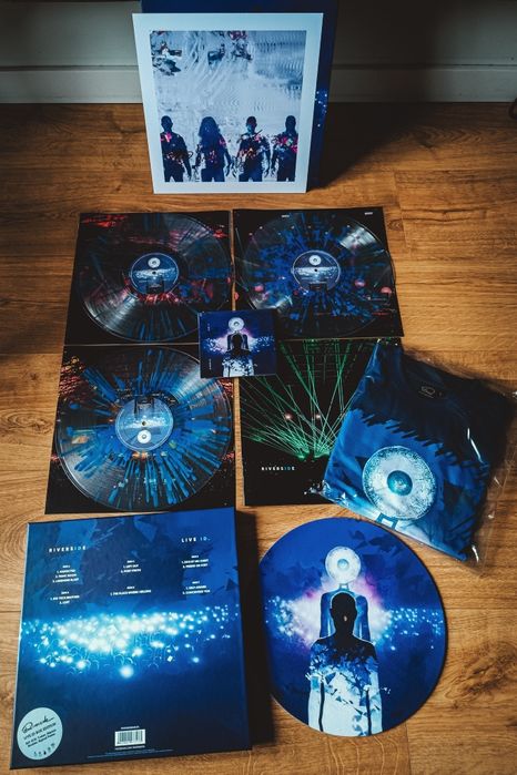 Riverside - Live ID. BOX 3LP Splatter - autografy + 2CD - NOWY