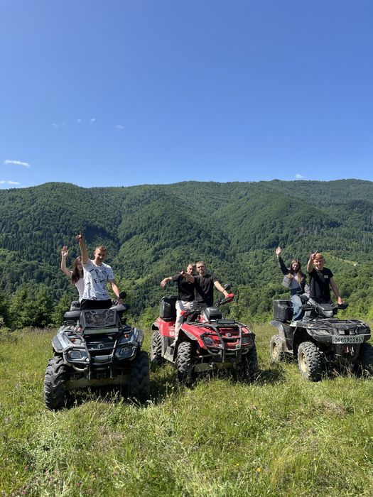 Прокат квадриків. Квадроциклів. Подорожі по горах.екскурсії