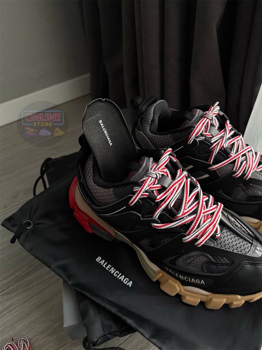 Кросівки Balenciaga Track Black Grey Red