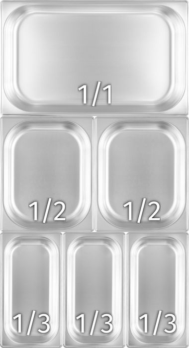 pojemnik gastronomiczny gn 1/1 150mm 19.5l stal nierdzewna technica