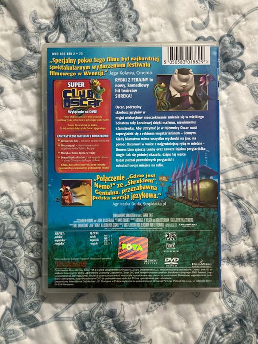 Shark Tale Film DVD