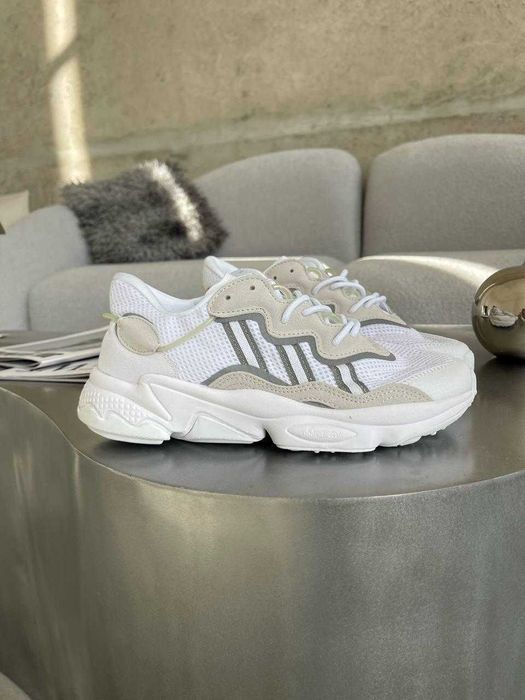 Кроссовки Женские Adidas Ozweego White/Жіночі Кросівки Адідас Озвіго/Кроссовки адидас Озвиго