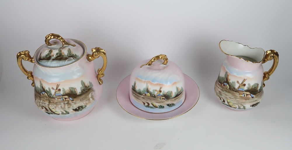 Serviço de Chá e Café - Grandela / Vista Alegre Séc. XIX / XX; CADA