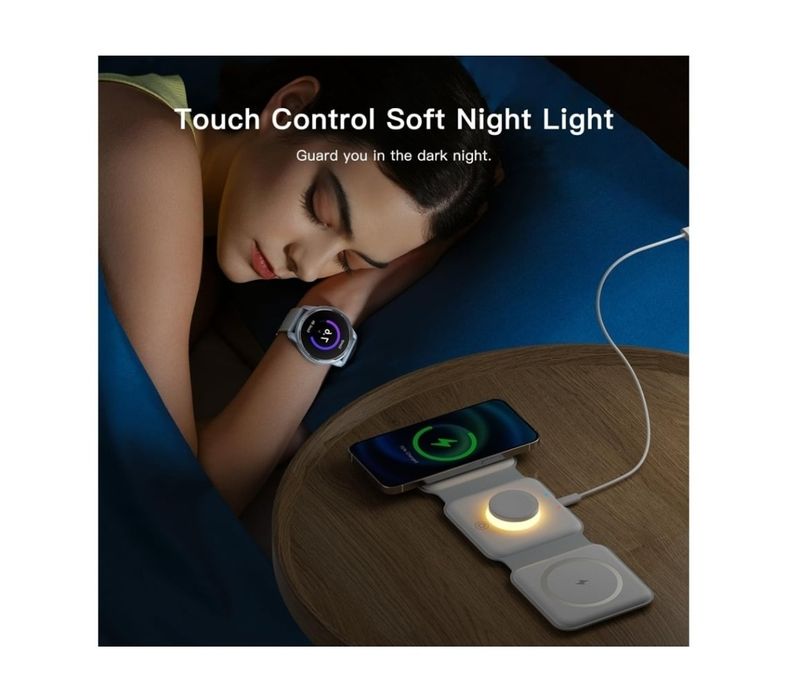 Carregador 3 em 1 sem fios para Iphone