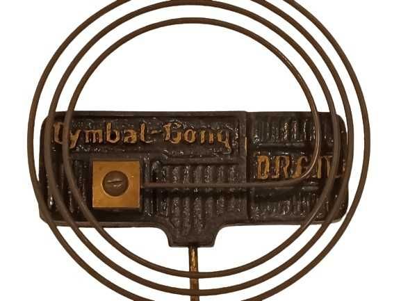 Gong, cymbał starego zegara  D.R.G.M.