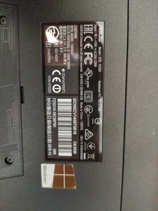 Portátil Asus ROG64354227644418124