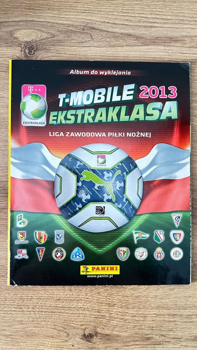 T-Mobile Ekstraklasa 2013 album do wyklejania PANINI kompletny 340/340