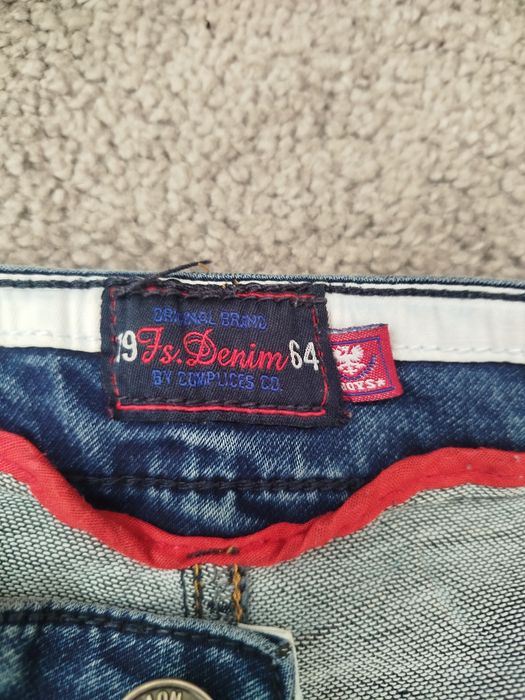 Jeansy rurki chlopiece