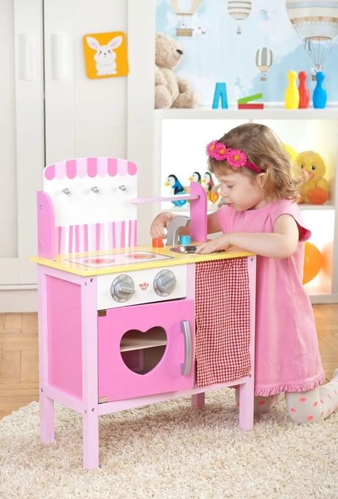 Kuchenka Helenka drewniana zabawkowa, nowa, zapakowana