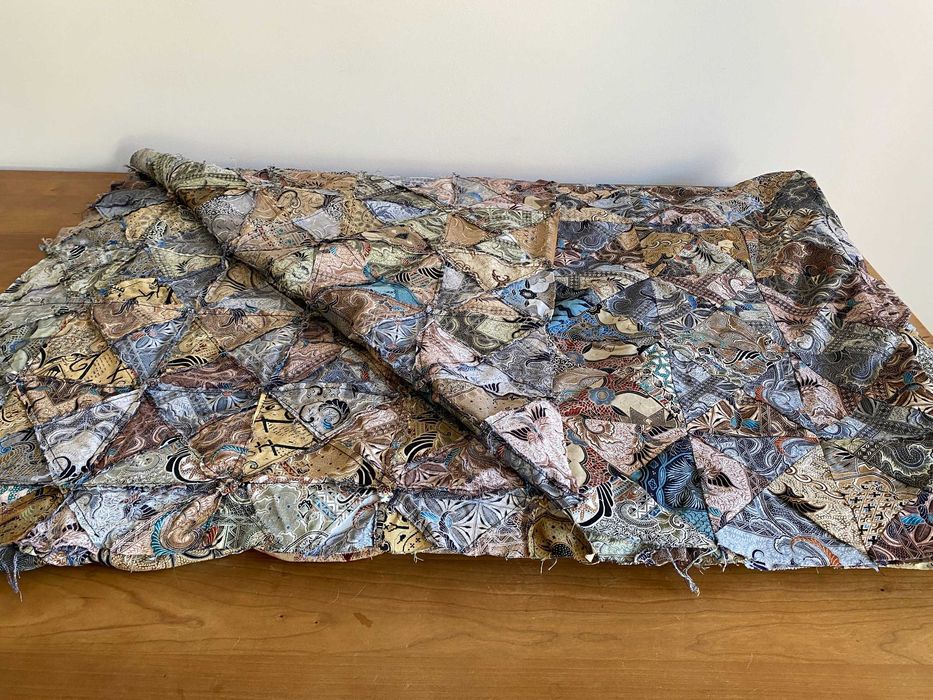 Tkanina Bawełna Patchwork Narzuta