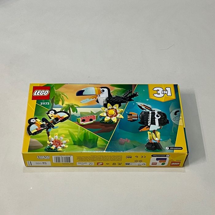 Lego zestaw 3w1 Tropikalne zwierzęta 7+ nowy