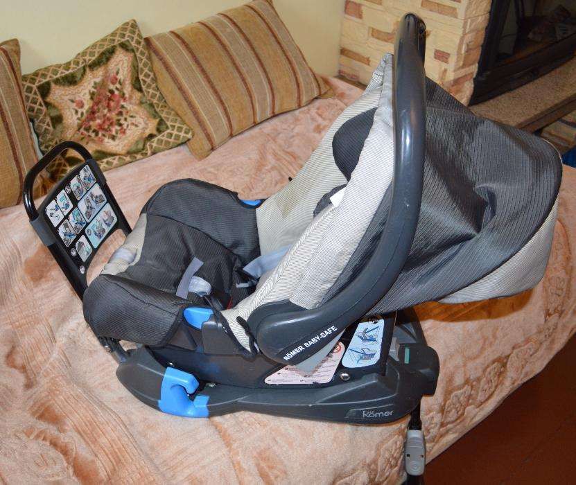 baza Baby Safe ROMER Britax mocowana za pomocą pasów