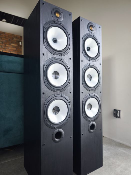 Monitor Audio MR6, kolumny stereo.