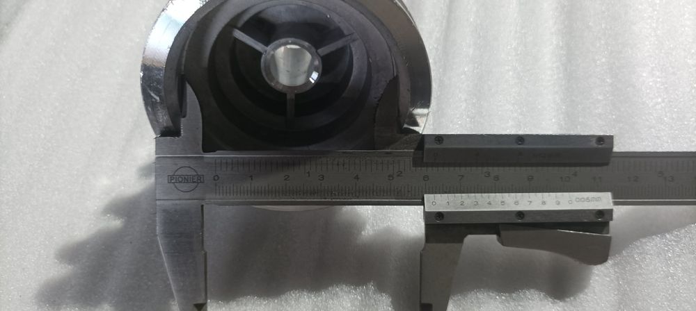 Polia alumínio maquina de furar