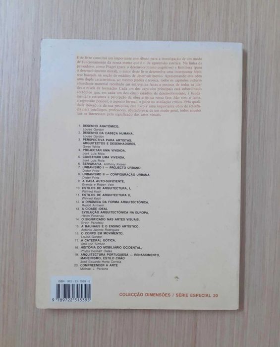 Compreender a Arte (Michael J. Parsons)