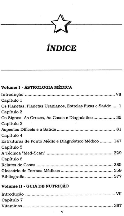 Livros de Astrologia - Aconselhamento, Astrologia Medica