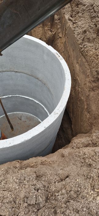 Кільця каналізаційні, скважина, жб кільця
