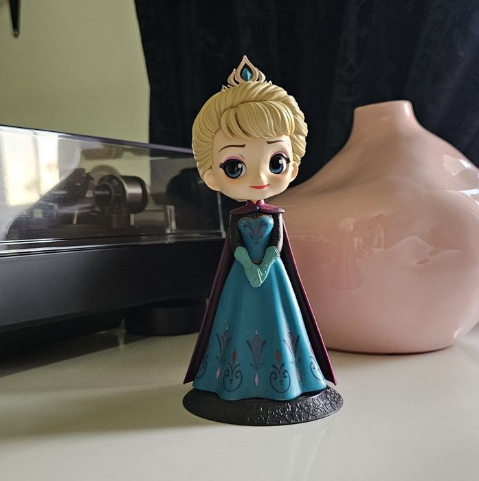 qposket Elsa Frozen coroação