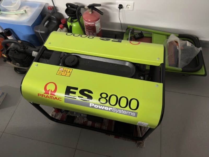 Geradores Gasolina Pramac ÉS 8000 Power Systems - MOTOR HONDA