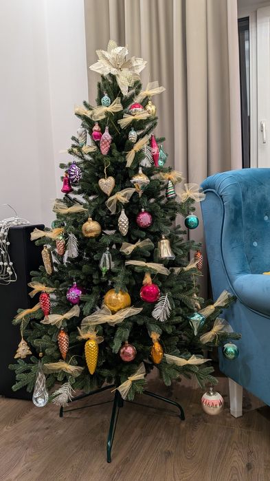 Набір ялинкових прикрас іграшок на ялинку