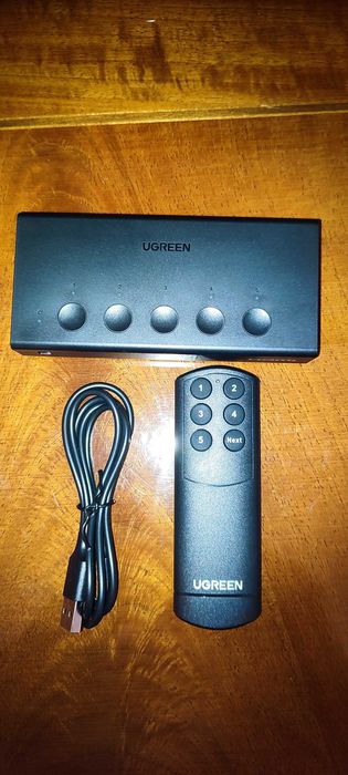 UGREEN HDMI Switch 5 em 1  - 4K @ 60Hz