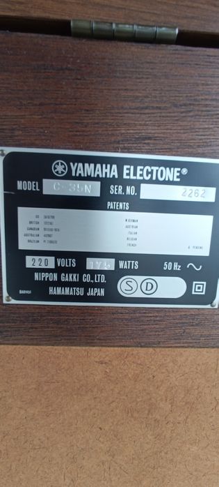Yamaha electone C-35N