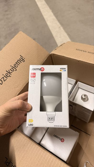 6 szt. Żarówka duża lexman 1521 lumen