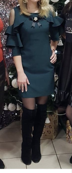 Плаття    зелене