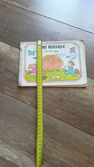 Stara książka wierszyki rymy dziecięce Rita Bellmann