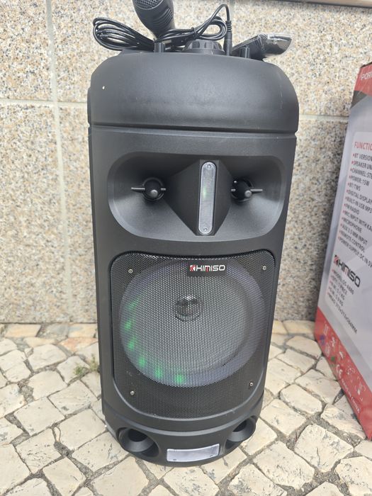 Coluna Bluetooth como microfone nova