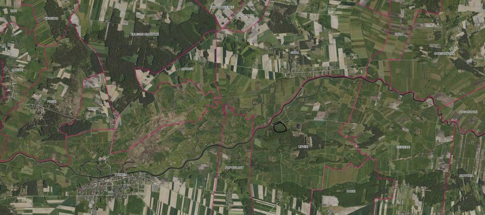 Działka rolna, łąka+las 1.36ha w m. Lipniki gm. Tykocin - Więcej