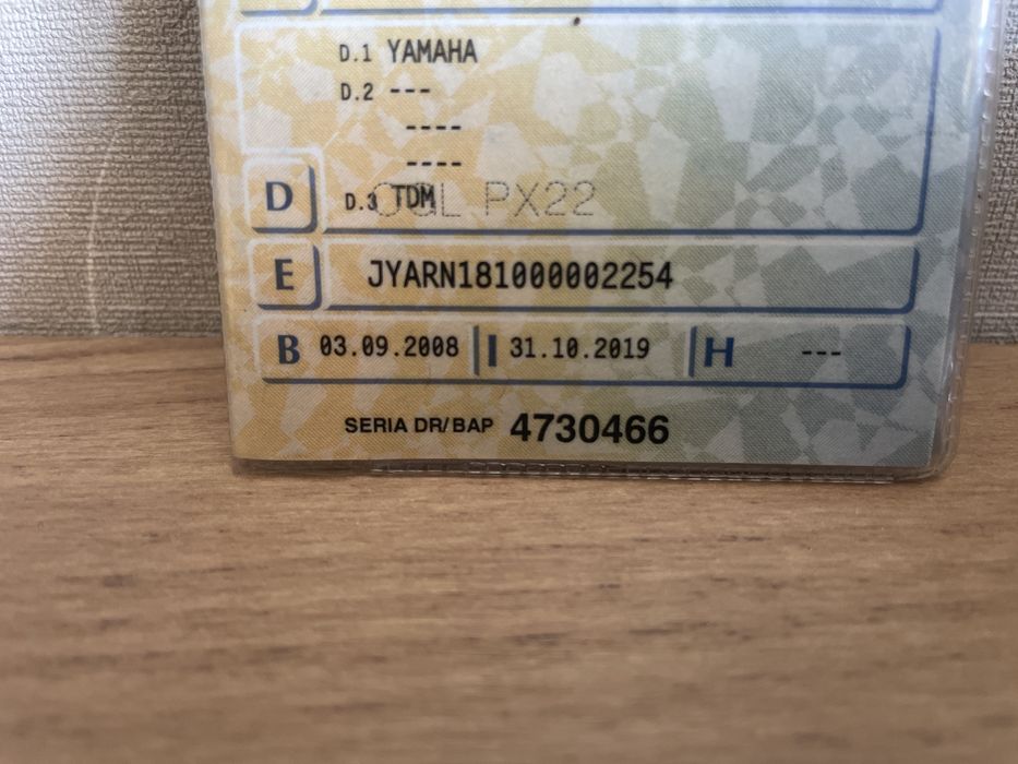 Yamacha TDM 900 2008r