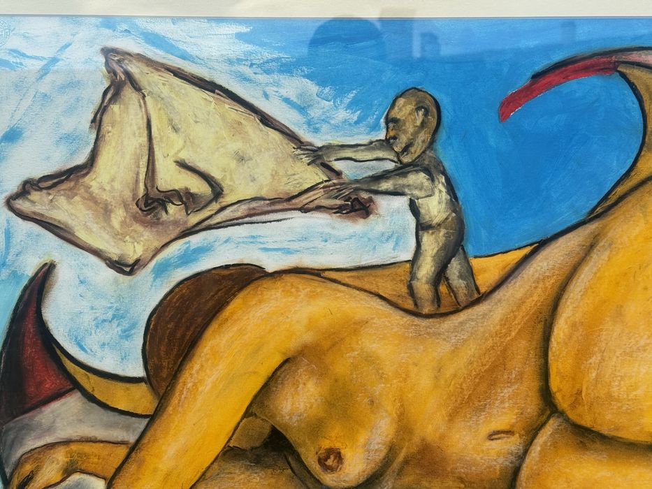 “Misterios da Ria de Aveiro” - pintura de Ana Costa