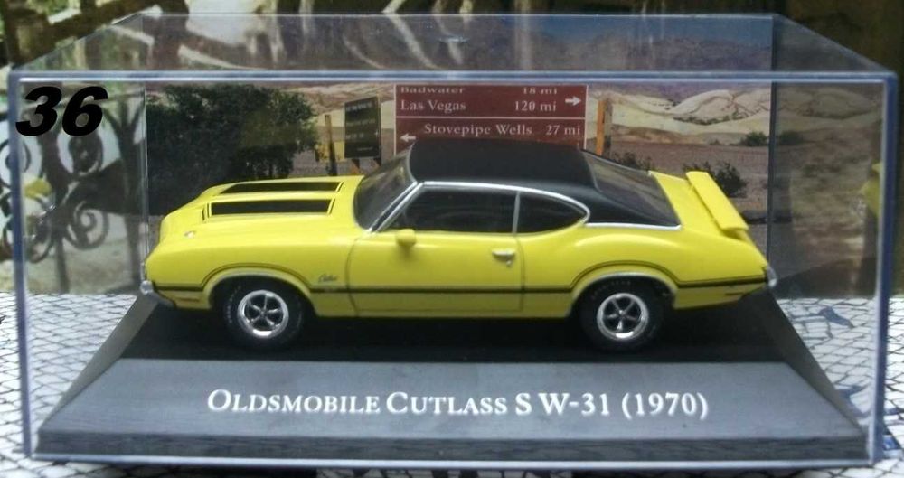 Chevrolet- Ford- Shelby- Plymouth- Oldsmobile- DMC- Buick - Altaya-1,43