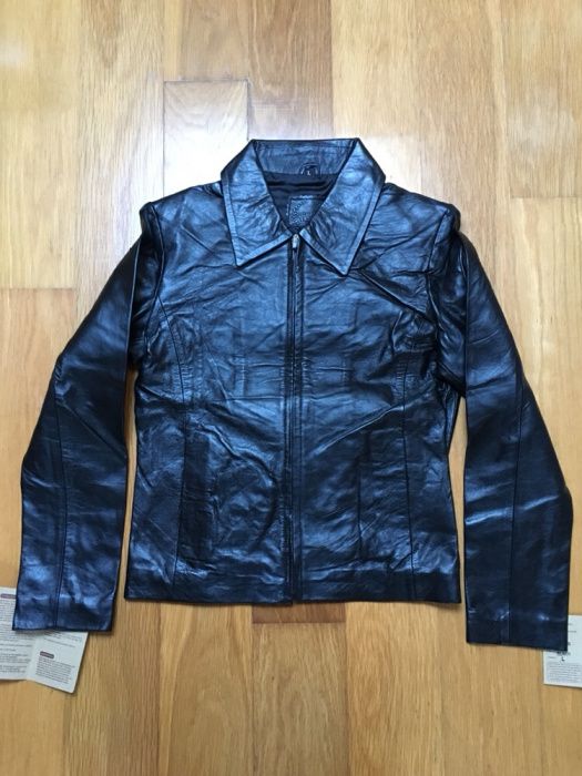 Casacos pele genuína novos senhora, tamanho L e XL