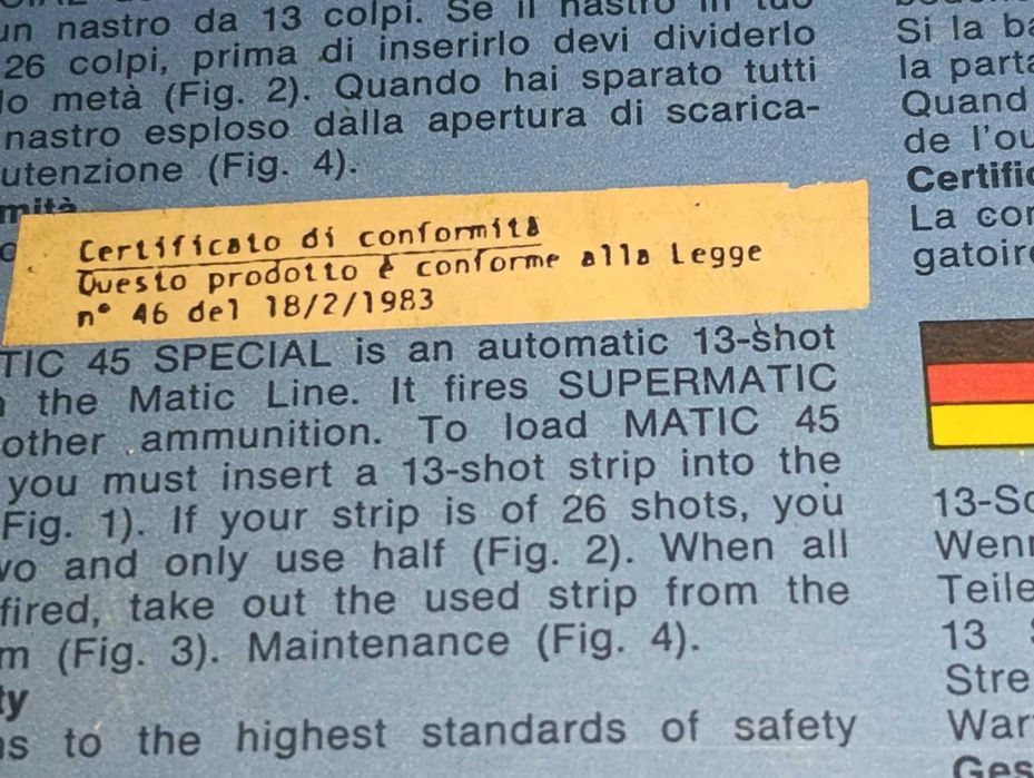 Fantástico Brinquedo Fulminantes Vintage Selado Novo