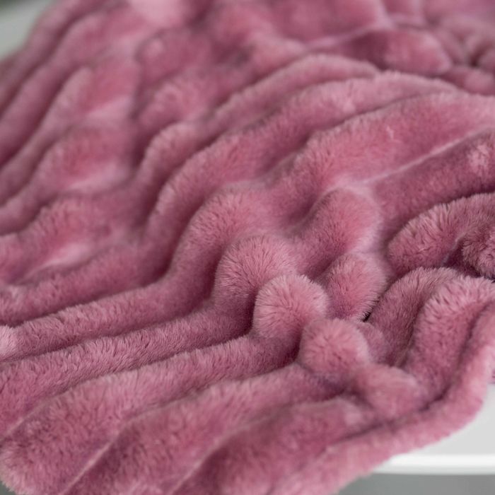 Плед Шарпей 5см. смужка Євро 200×230см