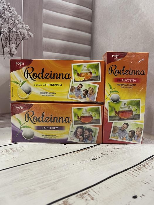 Чай в пакетах 100шт родина