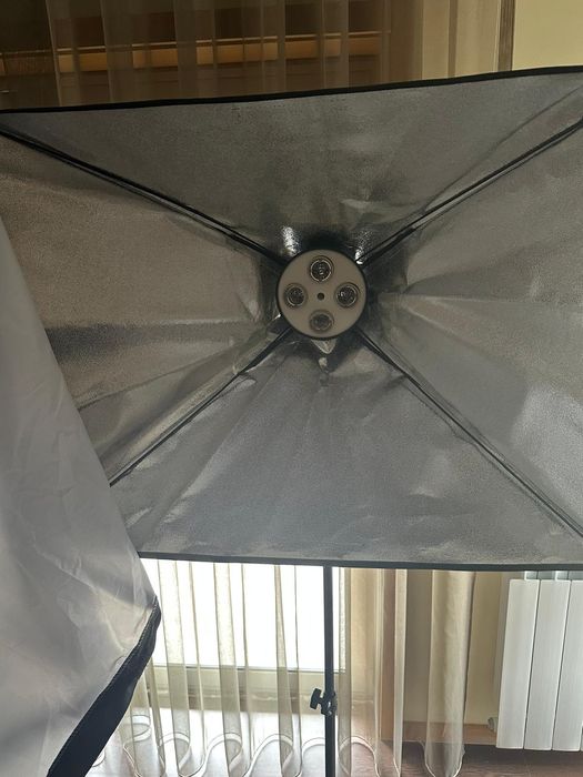 Conjunto de 2 Softbox, novo, nunca foi usado