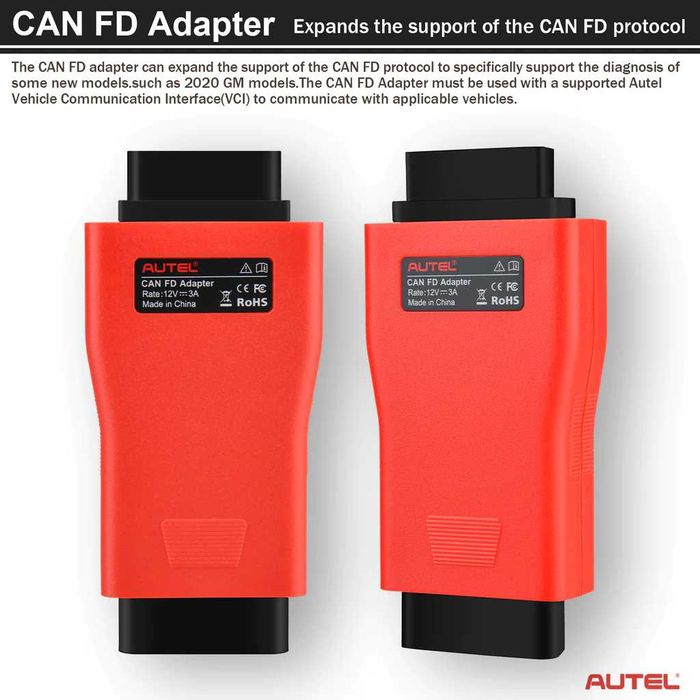 Autel Adaptador CAN FD Maquinas OBD Autel (NOVO)