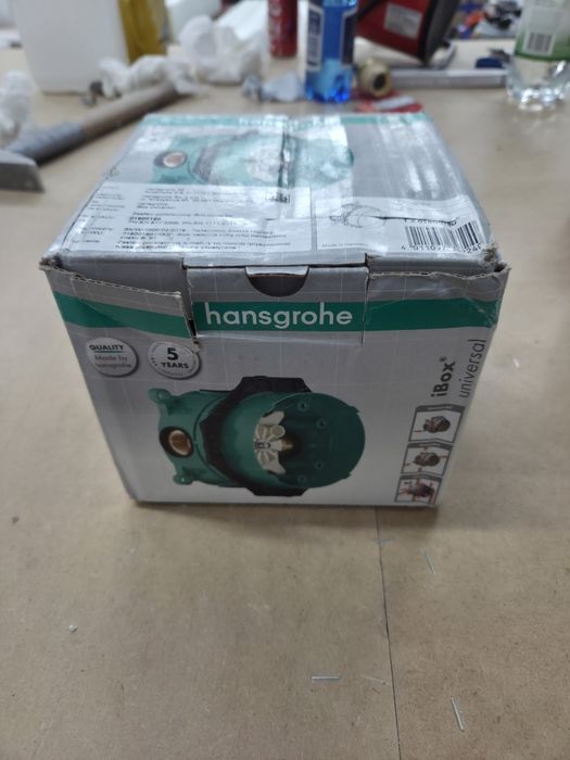 Bateria podtynkowa Hansgrohe czarny mat