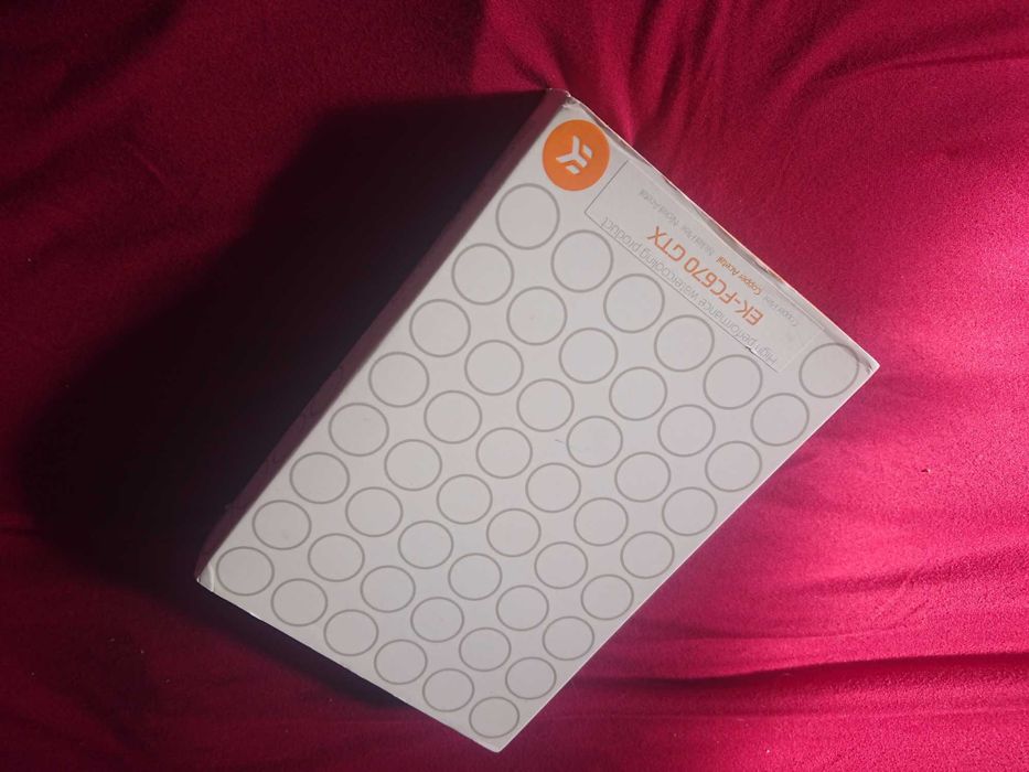 Bloco watercooling GPU EK FC670 GTX (serve para algumas GTX 970)